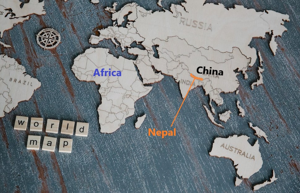 map_china_africa_nepal
